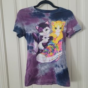 Tie-dye Lisa frank shirt size small